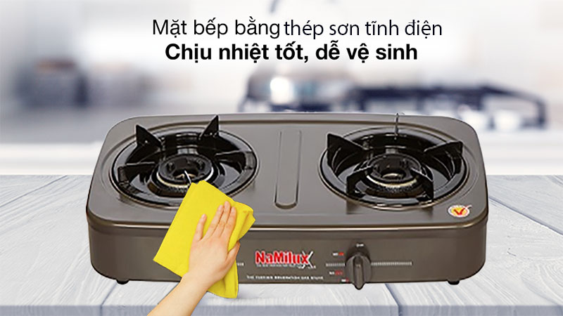 Bếp gas dương đôi Namilux NA-590FM - Hàng chính hãng
