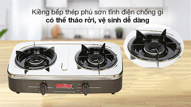 Bếp gas dương đôi Namilux NA-590SM - Hàng chính hãng