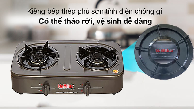 Bếp gas dương đôi Namilux NA-590FM - Hàng chính hãng