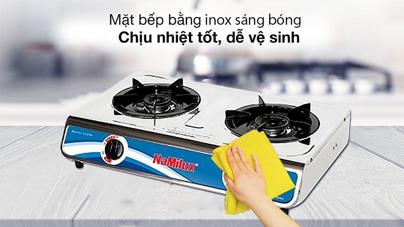 Bếp gas dương đôi Namilux NA-619ASM - Hàng chính hãng