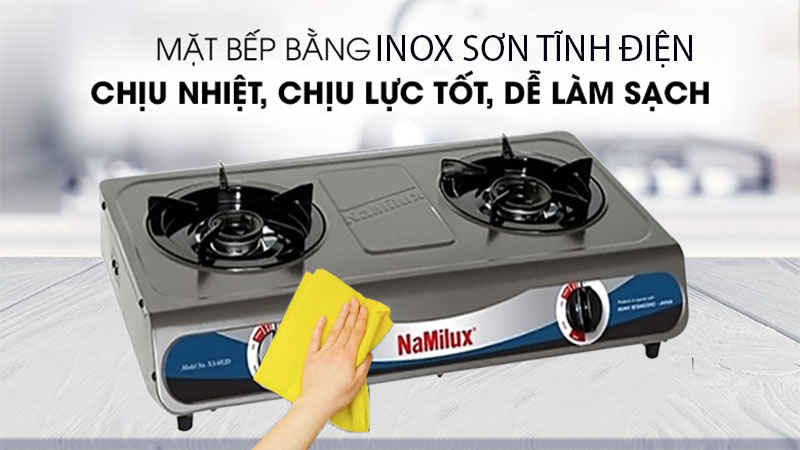 Bếp gas dương đôi Namilux NA-682DFM - Hàng chính hãng