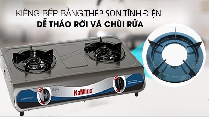 Bếp gas dương đôi Namilux NA-682DFM - Hàng chính hãng