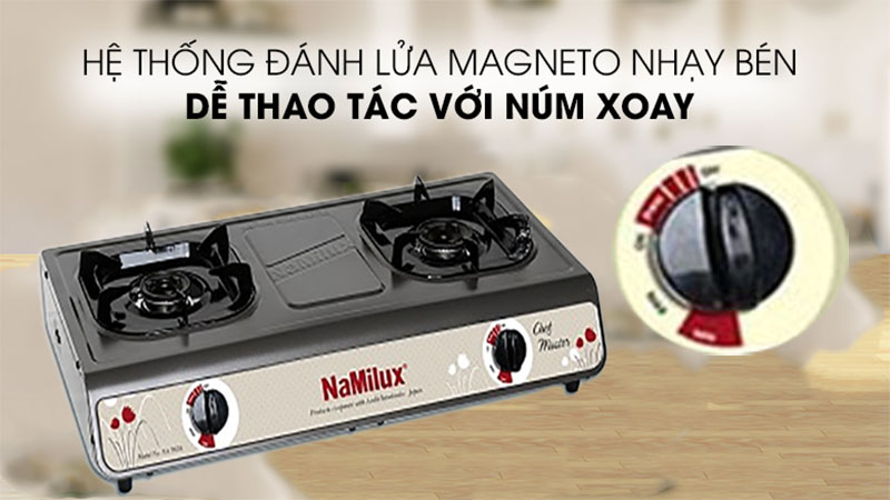 Hệ thống đánh lửa của Bếp gas dương đôi Namilux NA-703AFM