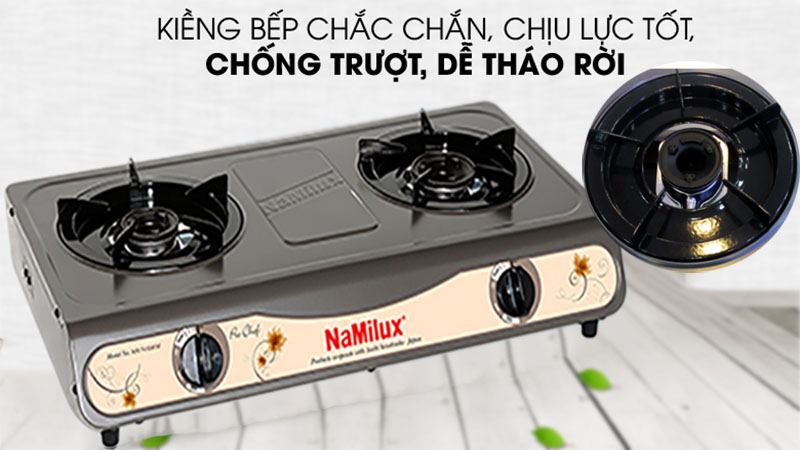 Bếp gas dương đôi Namilux NH-541DFM - Hàng chính hãng