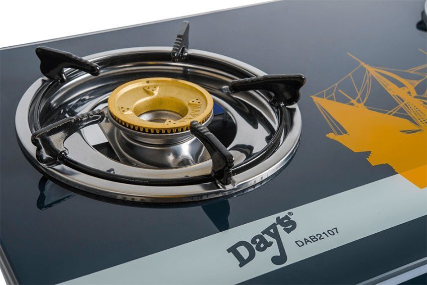 Chất liệu của bếp gas dương kính Day's DAB2107
