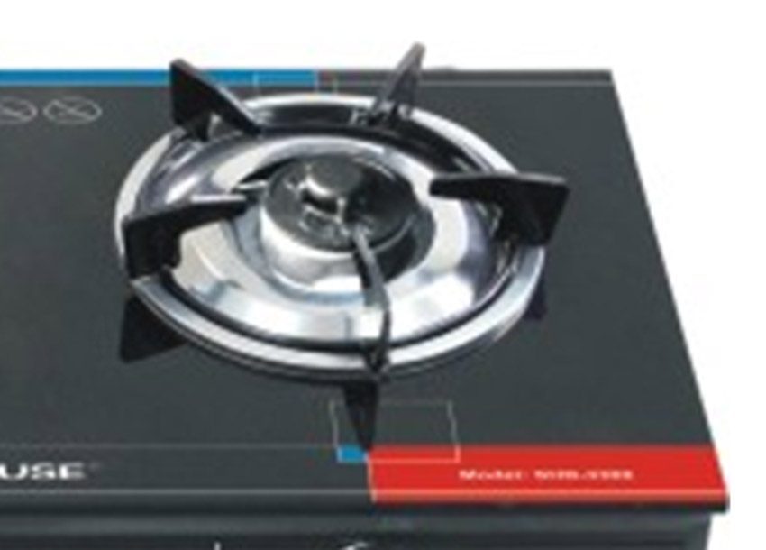 Chất liệu kiềng của bếp gas dương kính Sunhouse SHB-3369