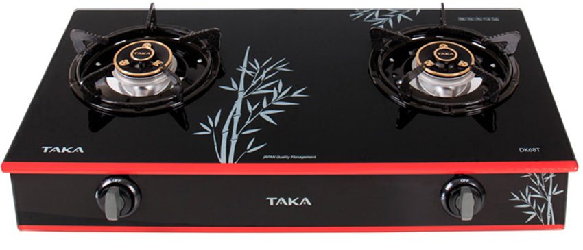 Bếp gas dương kính Taka DK68T - Hàng chính hãng