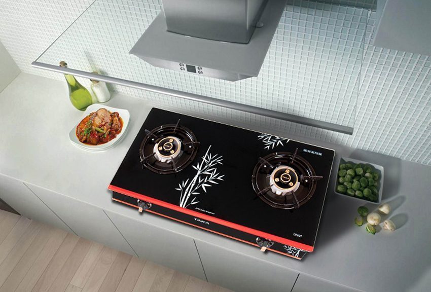 Bếp gas dương kính Taka DK68T - Hàng chính hãng