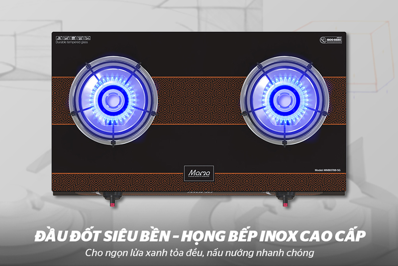 Bếp dương kính Sunhouse Mama MMB0788-SG - Hàng chính hãng