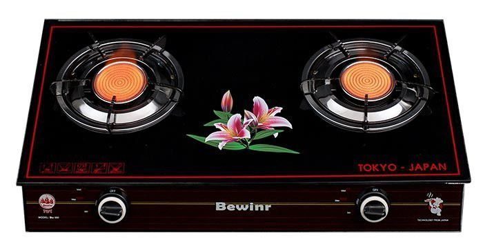 Bếp gas hồng ngoại Bewinr BW-680i điếu gang - Siêu tiết kiệm gas - Hàng chính hãng