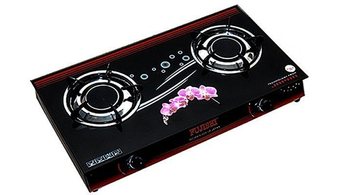 Bếp gas hồng ngoại Fujishi FM-68HN hoa văn trang nhã