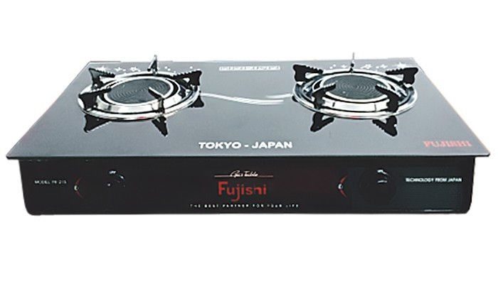 Bếp ga đôi hồng ngoại có chức năng hâm Fujishi FR215  - Hàng chính hãng