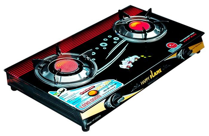 Happy Flame HP-3390HN hoạt động nhìn theo góc trái