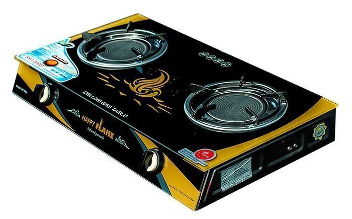 Bếp gas hồng ngoại 2 chức năng Happy Flame HP HNH - Hàng chính hãng