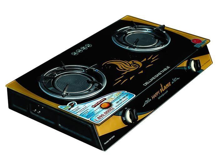 Bếp gas hồng ngoại 2 chức năng Happy Flame HP HNH - Hàng chính hãng