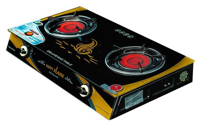 Bếp gas hồng ngoại 2 chức năng Happy Flame HP HNH - Hàng chính hãng