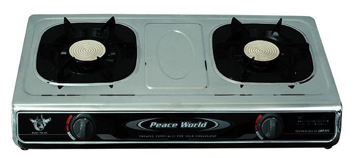 Bếp gas hồng ngoại inox cao cấp Peace World PW-035HN - Hàng chính hãng