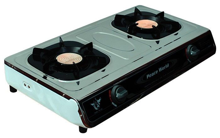 Bếp gas hồng ngoại inox cao cấp Peace World PW-035HN - Hàng chính hãng