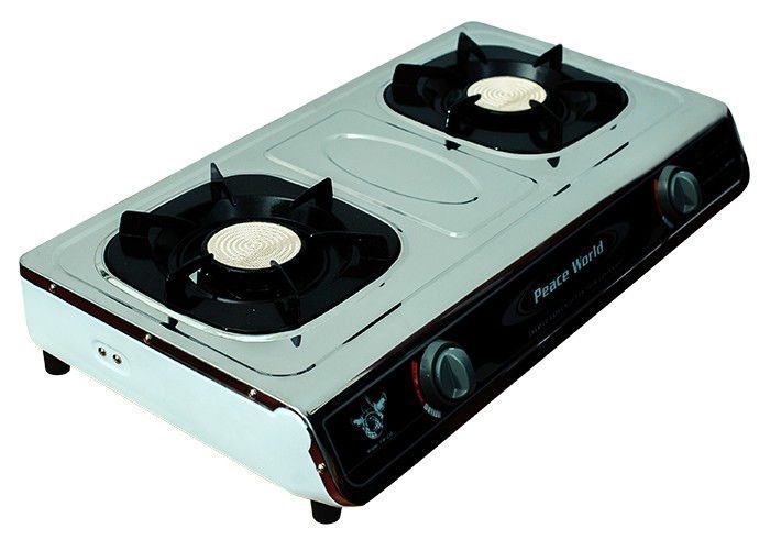 Bếp gas hồng ngoại inox cao cấp Peace World PW-035HN - Hàng chính hãng