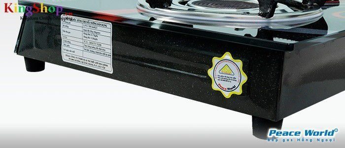 Bếp gas hồng ngoại Peace World PW-7650HN - Hàng chính hãng