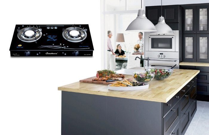 Bếp gas hồng ngoại QueenHouse QH-207HN - Hàng chính hãng