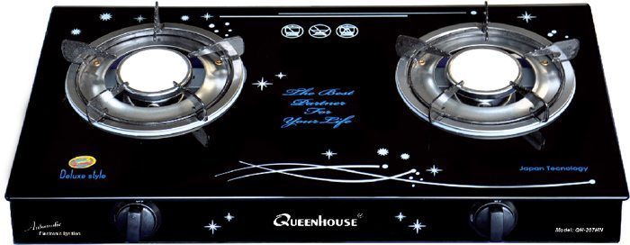 Bếp gas hồng ngoại QueenHouse QH-207HN - Hàng chính hãng