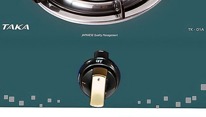 Bếp gas đơn hồng ngoại Taka TK-01A với nút nhấn sang trọng