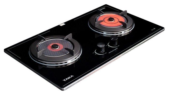 Bếp gas âm hồng ngoại Taka TK-102B - Hàng chính hãng