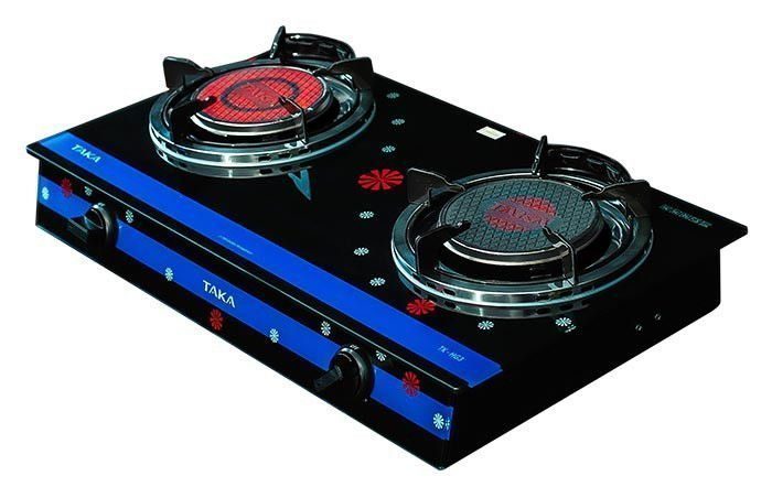 Bếp gas hồng ngoại Taka TK-HG3 nhìn góc phải