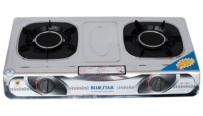 Bếp gas hồng ngoại BlueStar NS-720C - 2 đầu đốt - Hàng chính hãng