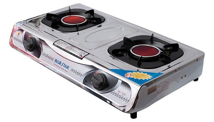 Bếp gas hồng ngoại BlueStar NS-720C - 2 đầu đốt - Hàng chính hãng