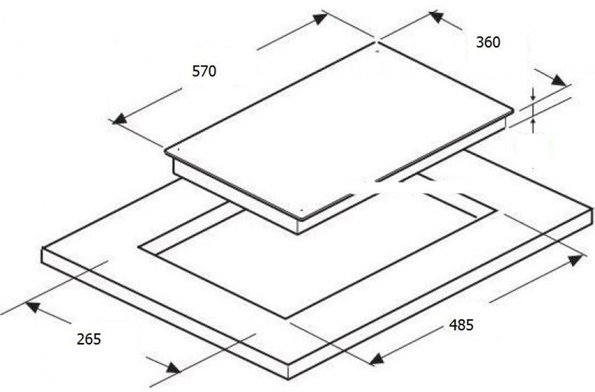 Bếp gas kết hợp điện Napoli CA108Q2 - Hàng chính hãng