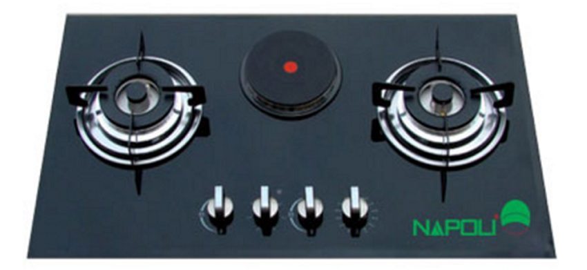Bếp gas kết hợp điện  Napoli NA803E - Hàng chính hãng