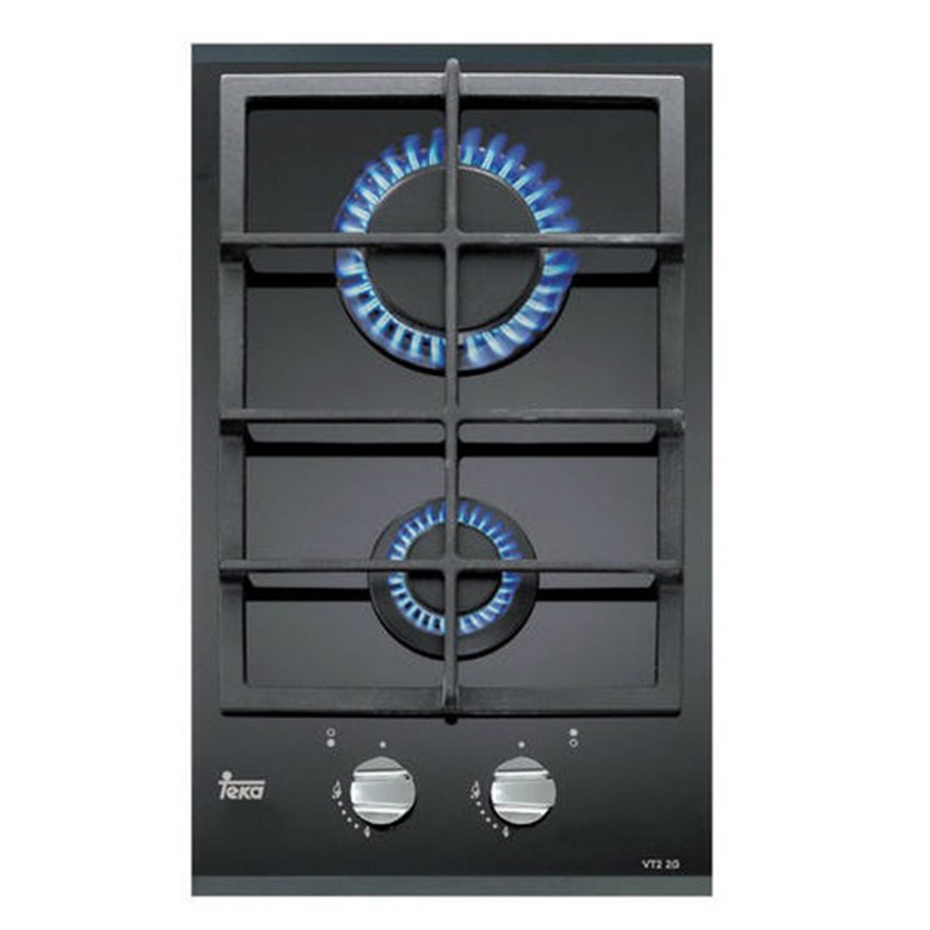 Bếp gas mặt kiếng domino Teka HOB EM 30 2G AI BUT S/STEEL