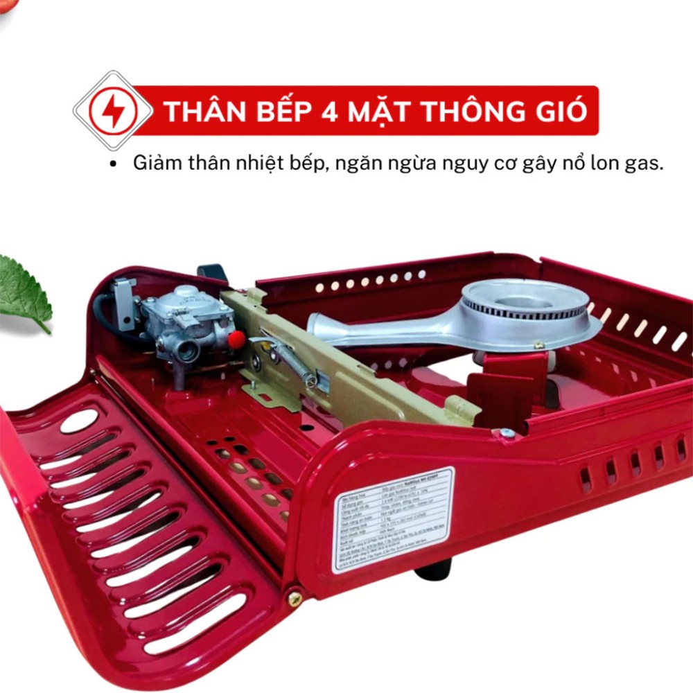 Bếp gas mini NaMilux MLN-191PF - Hàng chính hãng