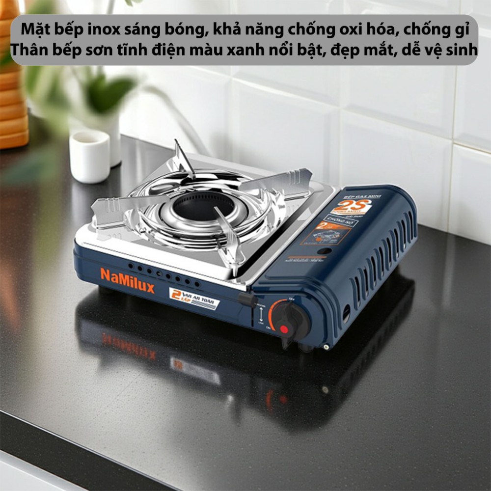 Bếp gas mini NaMilux PL1926PS - Hàng chính hãng