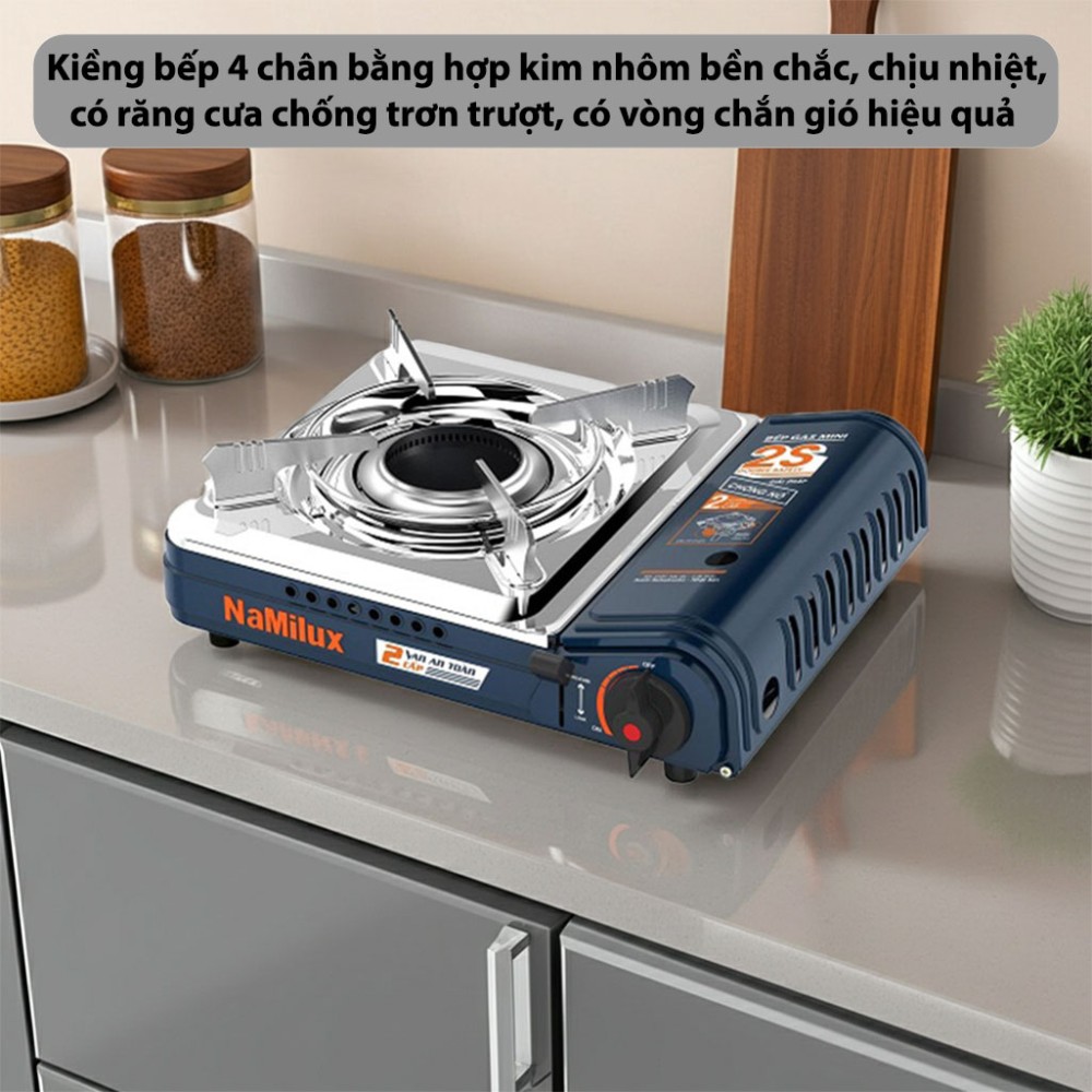 Bếp gas mini NaMilux PL1926PS - Hàng chính hãng
