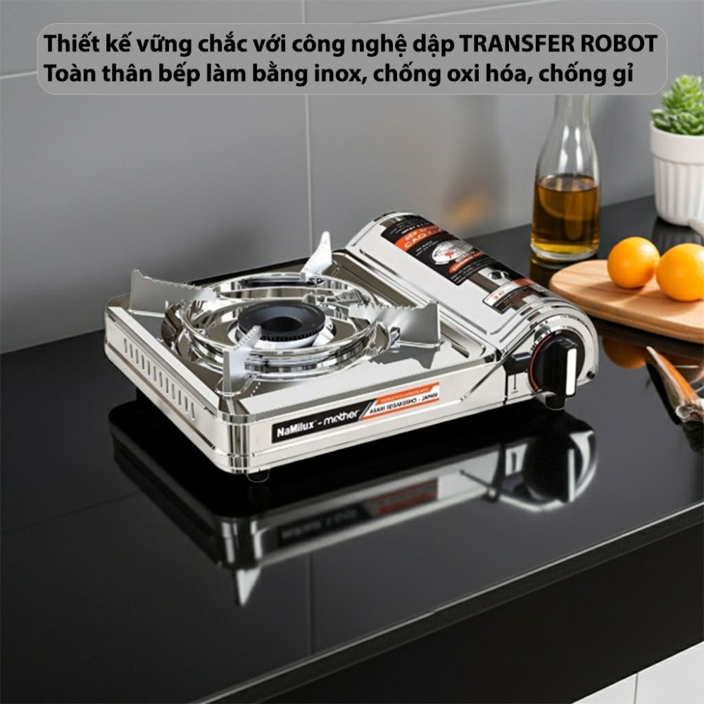 Bếp gas mini NaMilux PL2302AS - Hàng chính hãng