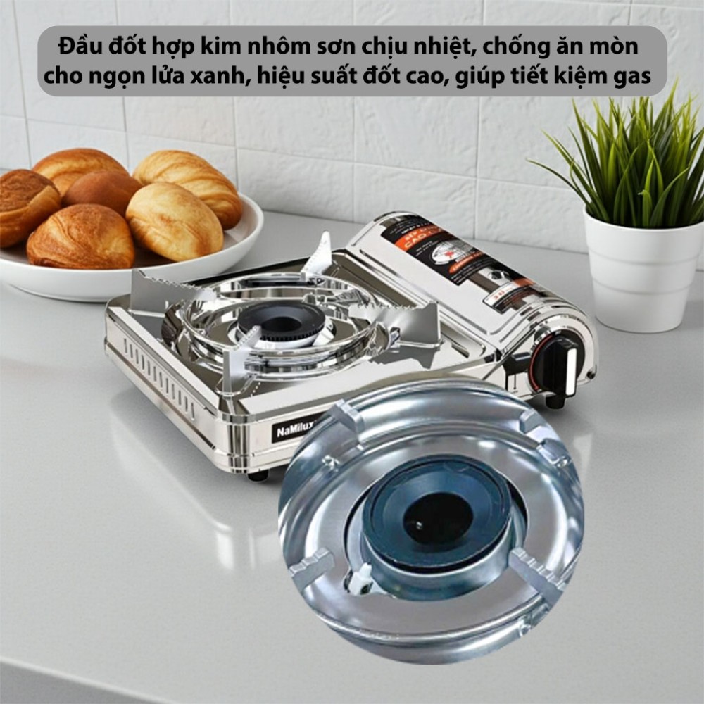 Bếp gas mini NaMilux PL2302AS - Hàng chính hãng