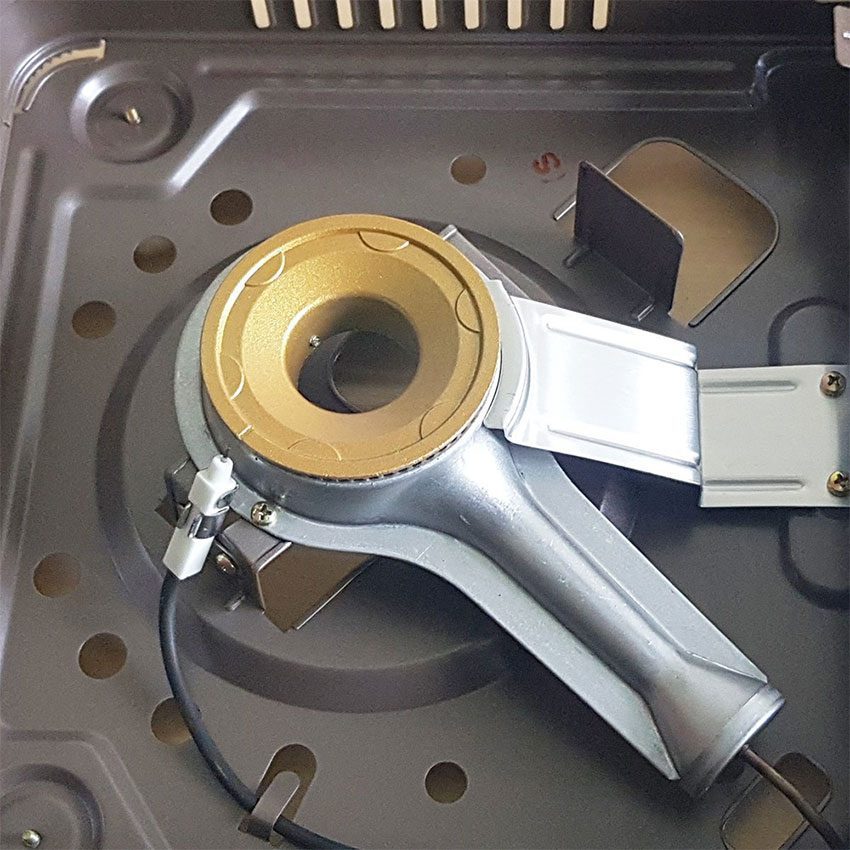 Chất liệu đầu đốt của bếp gas mini Namilux PL2013PF