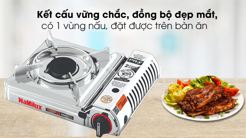 Bếp gas mini Namilux PL2021AS - Hàng chính hãng