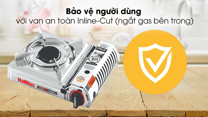 Bếp gas mini Namilux PL2021AS - Hàng chính hãng