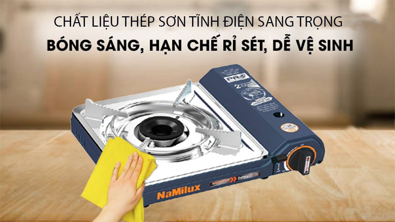 Bếp gas mini NaMilux PL2021PS - Hàng chính hãng