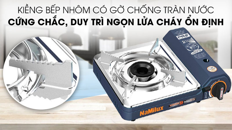 Bếp gas mini NaMilux PL2021PS - Hàng chính hãng