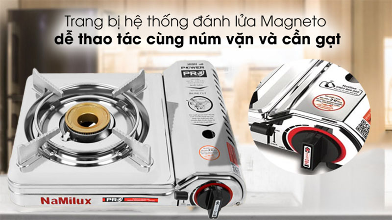 Bếp gas mini Namilux PL2023AS - Hàng chính hãng