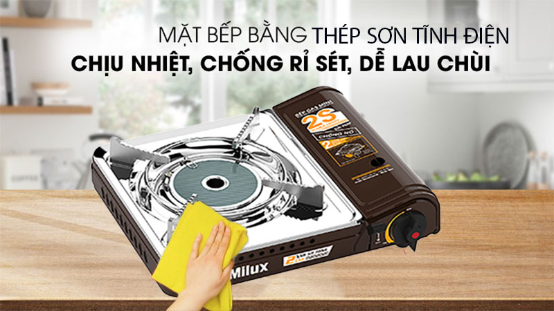 Bếp gas mini hồng ngoại Namilux PL2027PS - Hàng chính hãng