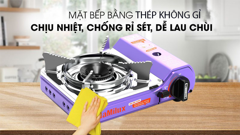 Bếp gas mini Namilux PS2221PS - Hàng chính hãng