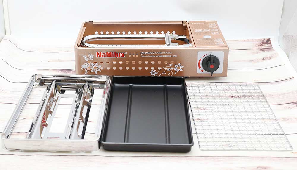 Bếp gas nướng hồng ngoại Namilux NA-24N - Hàng chính hãng