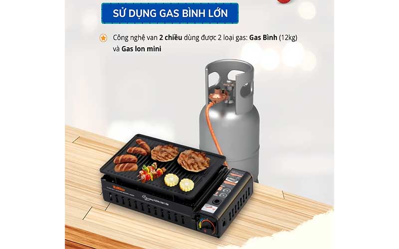 Bếp nướng tích nhiệt Namilux GM3053PF - Hàng chính hãng
