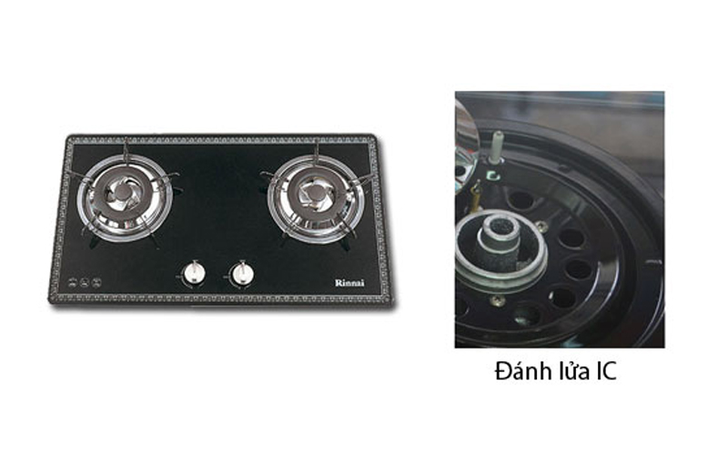 Bếp gas âm Rinnai RVB-2BG(F)N - Hàng chính hãng